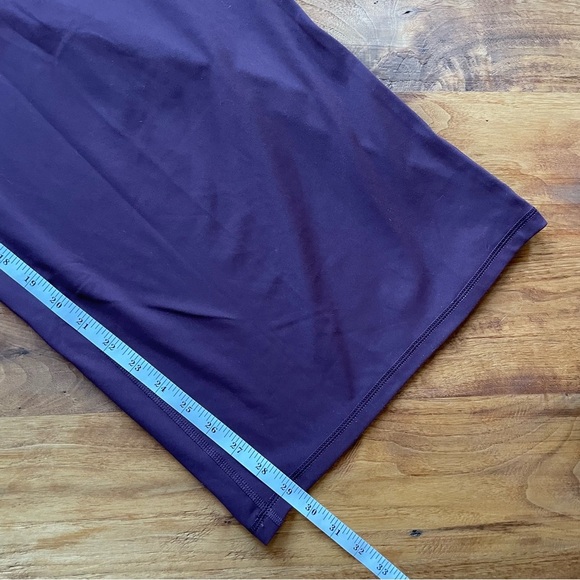 Fabletics PureLuxe Wide Leg Oxblood Burgundy Jumpsuit NWT size M reg - Picture 10 of 11